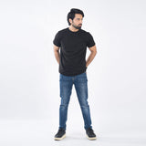 VYBE-Plane T-Shirt-BLACK