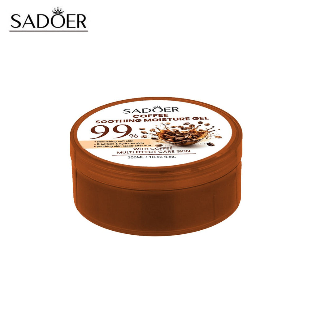 SADOER Coffee 99% with multi effect nourishing soft skin & soothing Moisture Gel 300ml