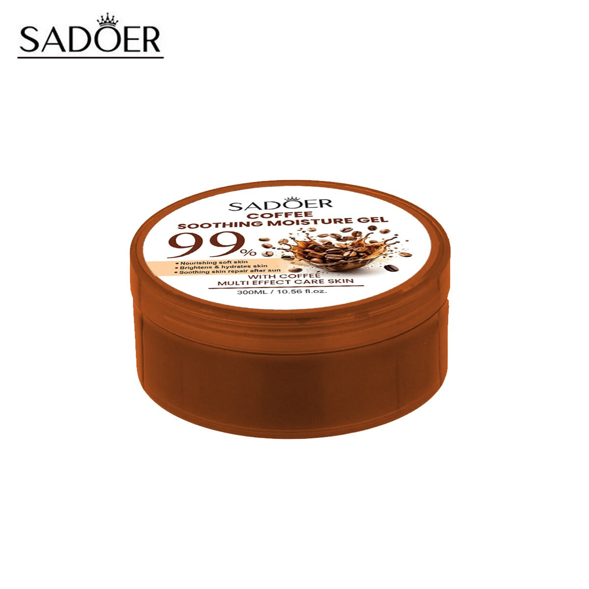 SADOER Coffee 99% with multi effect nourishing soft skin & soothing Moisture Gel 300ml
