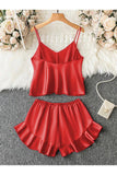 Vybe - Cami Short - RedWine
