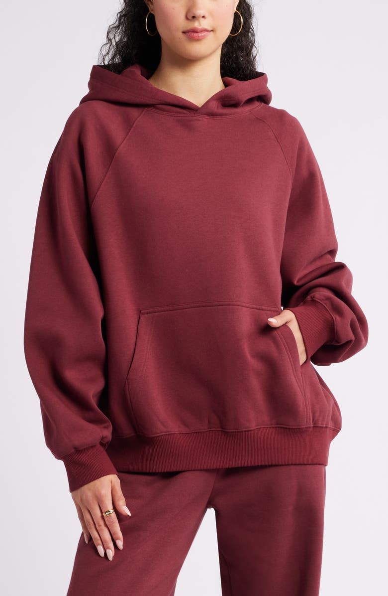 VYBE - Women Basic Hoodie - Maroon