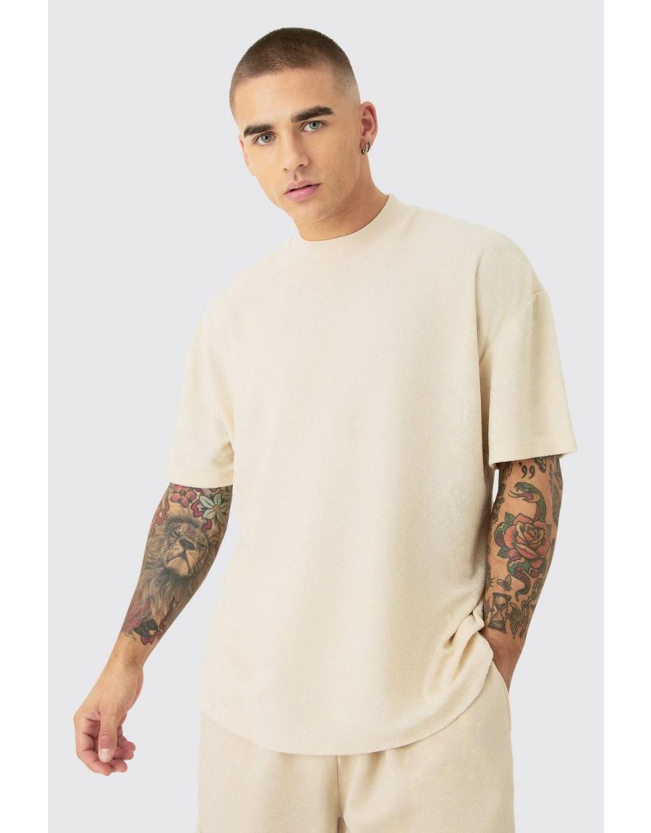 VYBE - Premium Drop Shoulder Tee For Men - Beige