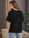 VYBE - Knitted T-Shirt Black