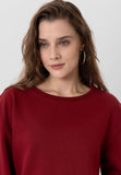 Vybe - Women Sweatshirt - Maroon