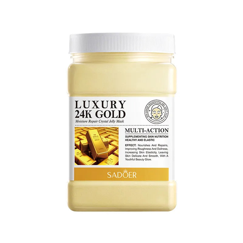 Sadoer Luxury 24k Gold Anti Aging Antioxidant Jelly Mask For Girls & Women 650gm