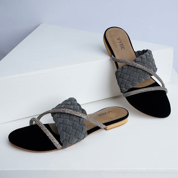 VYBE- Two Shine Strap- Black