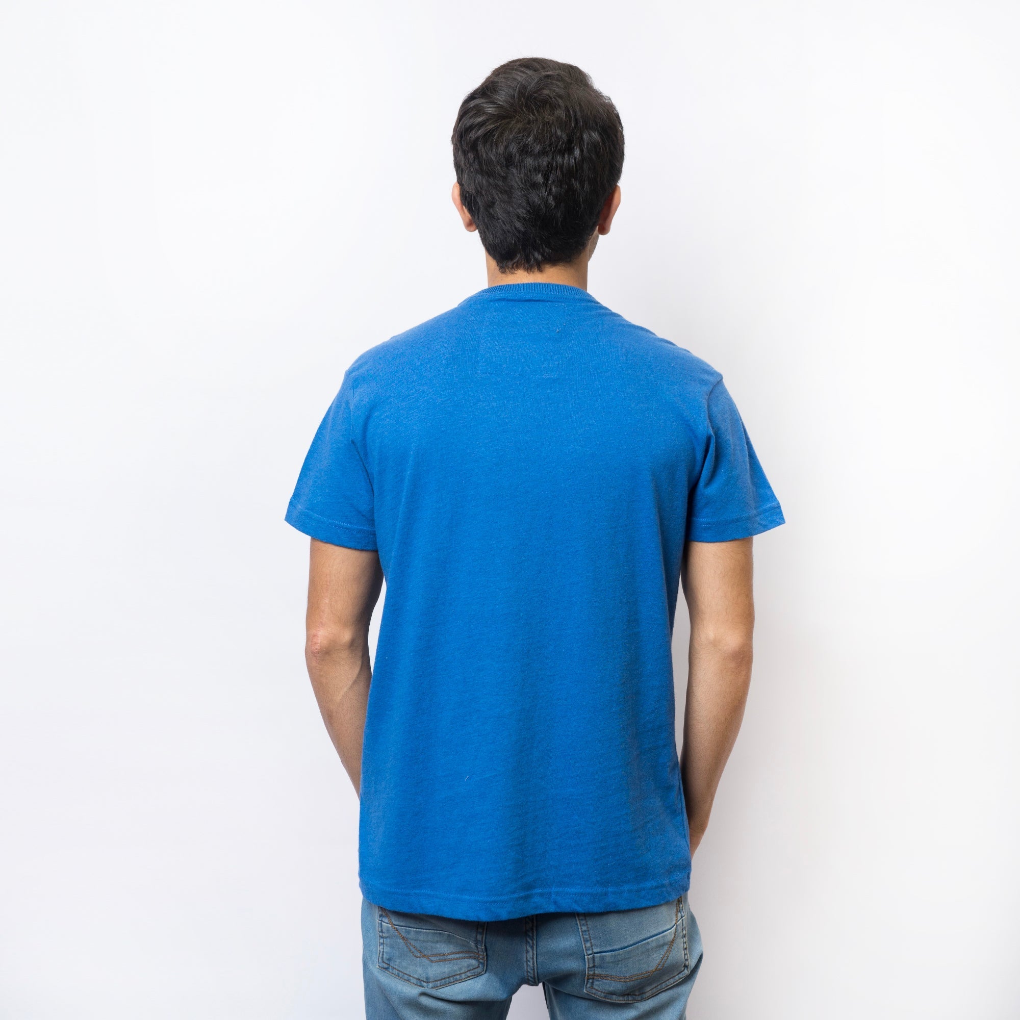 VYBE-Printed T Shirt - Blue