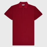 Vybe Basic Polo- Maroon