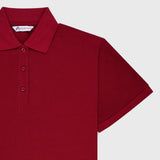 Vybe Basic Polo- Maroon