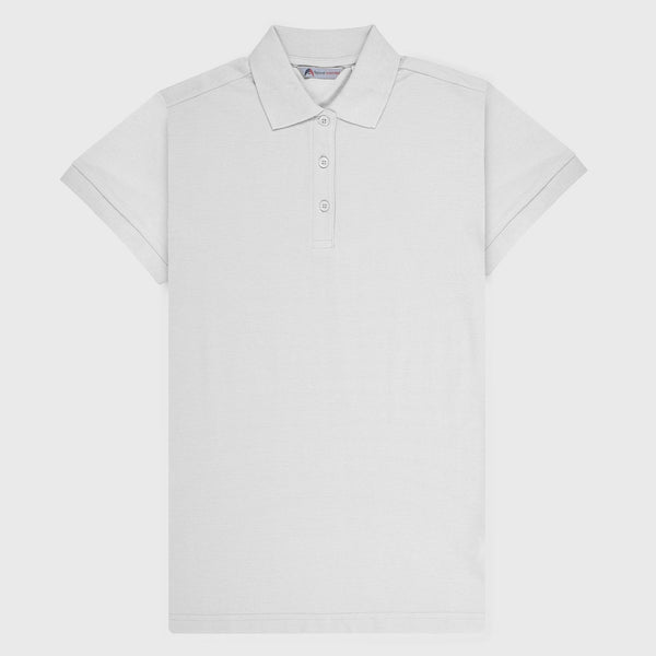 Vybe Basic Polo- WHITE