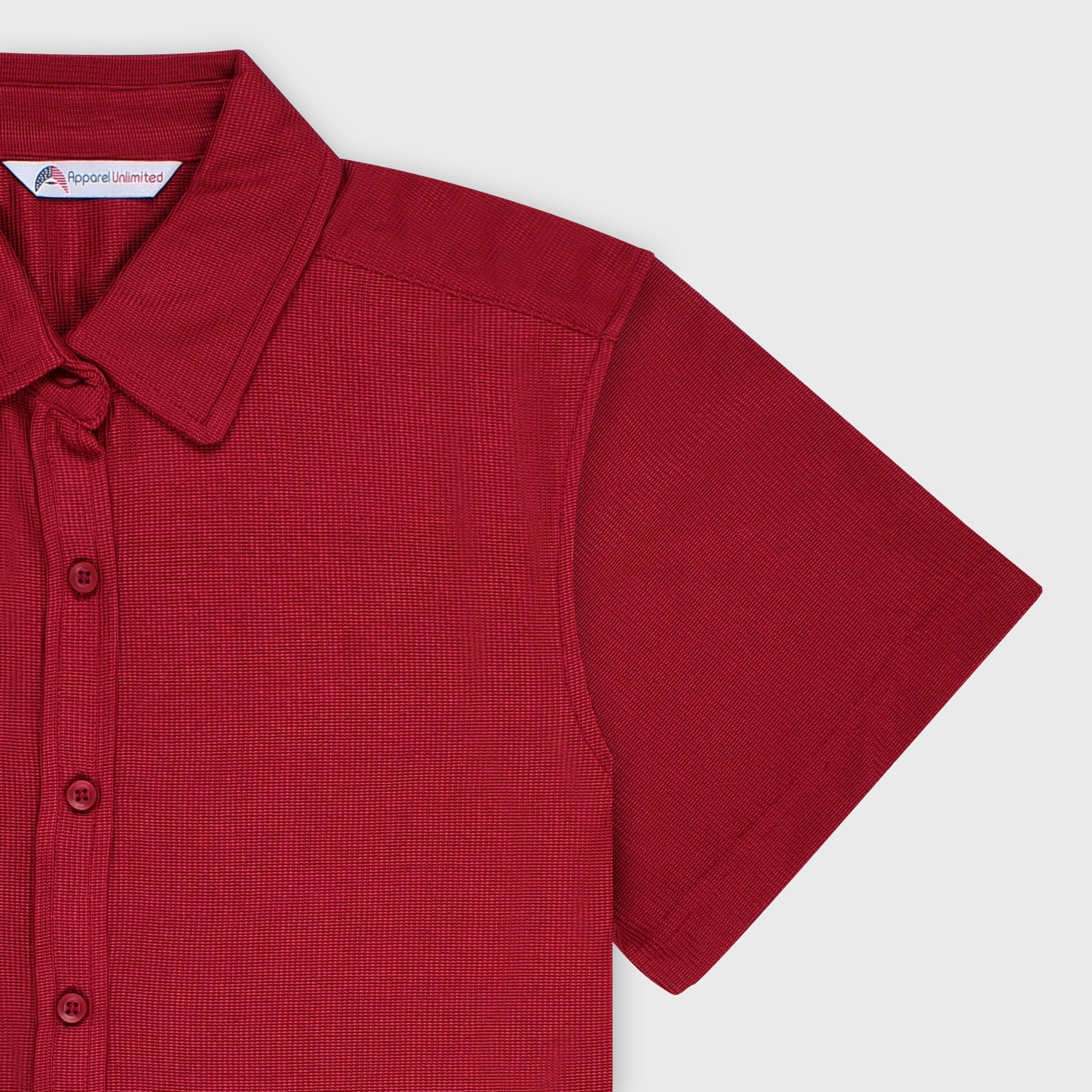 Vybe Casual Shirt Half Sleeve- Maroon