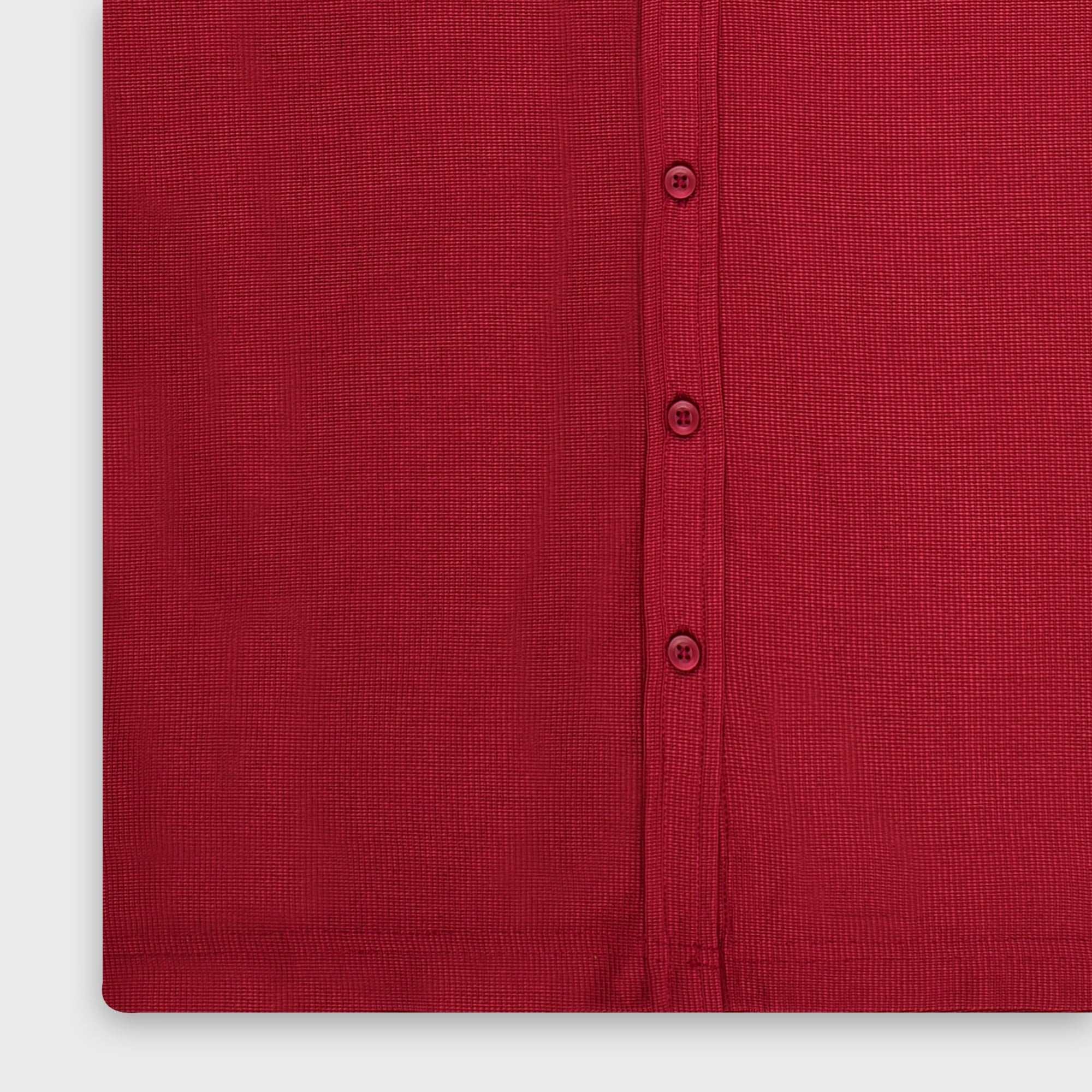 Vybe Casual Shirt Half Sleeve- Maroon