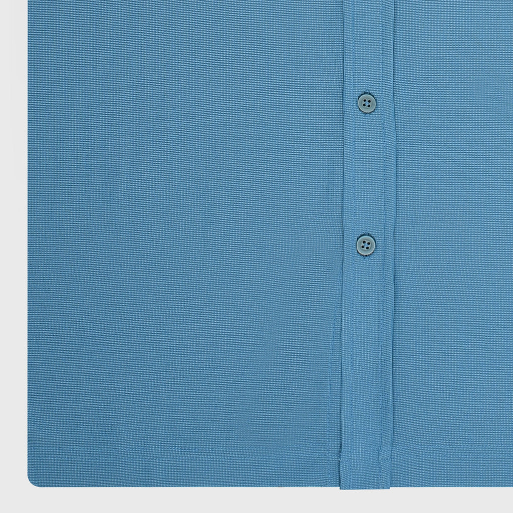 Vybe Casual Shirt Half Sleeve- Sky Blue