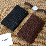 VYBE- Men's Crocodile Wallet