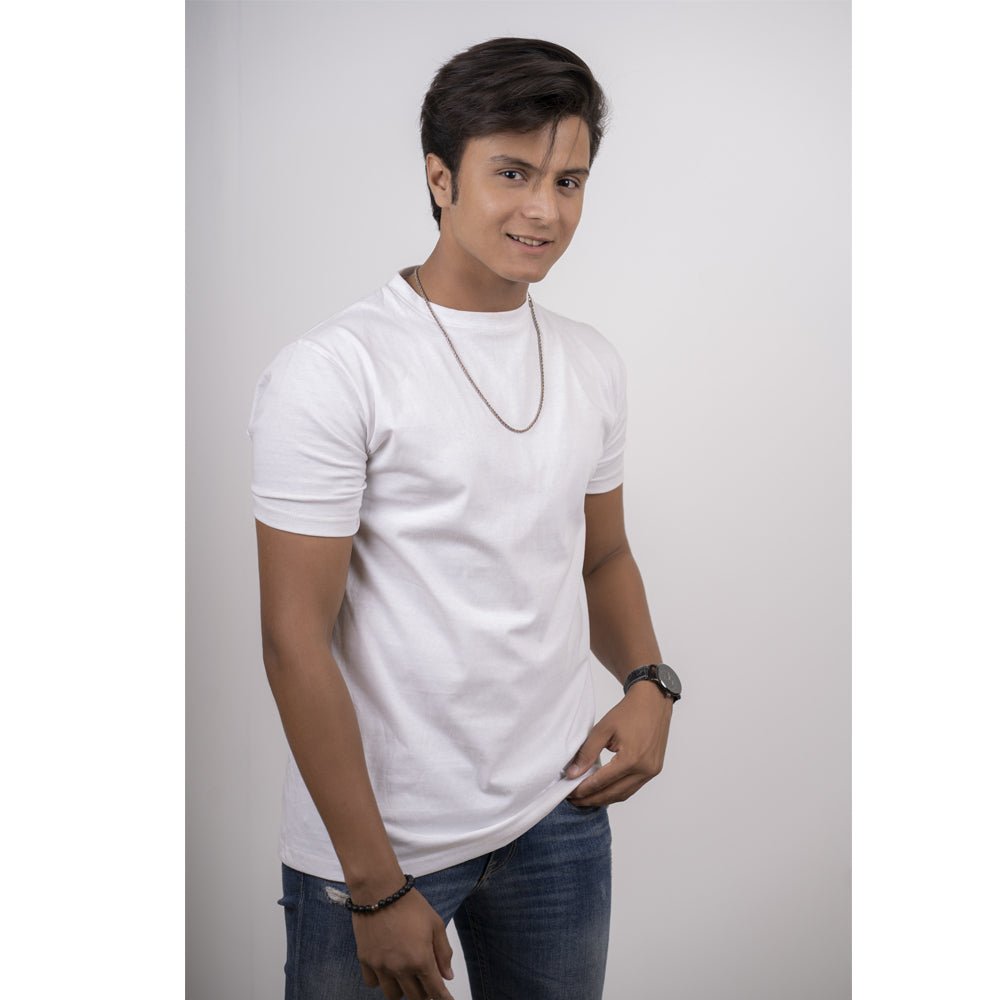 VYBE- Plain T-shirt white