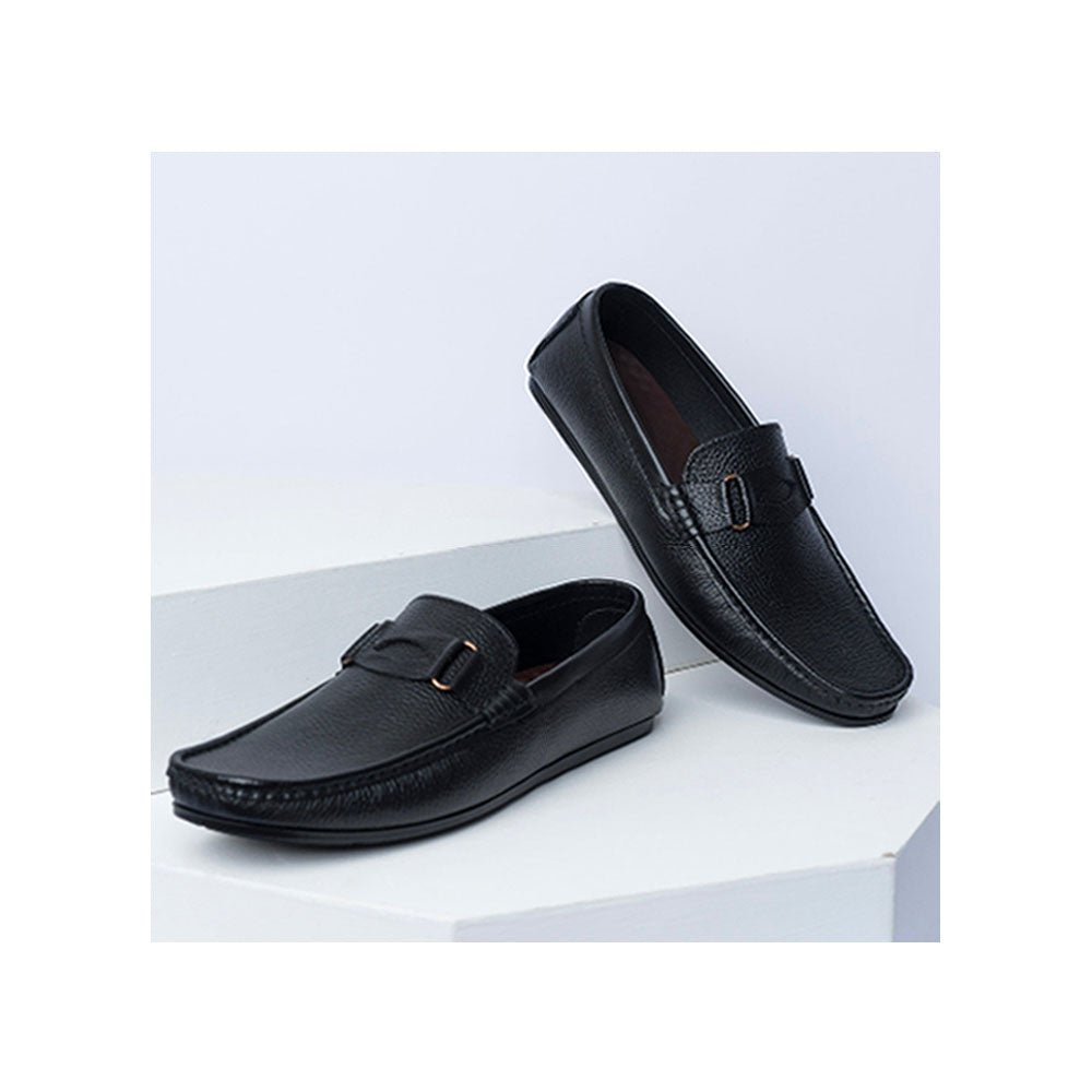 VYBE- Leather Loafer- Black