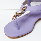 VYBE- Front Diamond Buckle- lilac