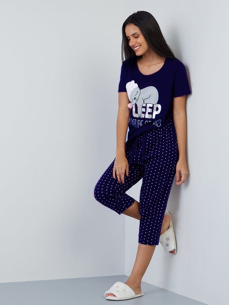 Vybe-Sleep Baby Bear Pj Set