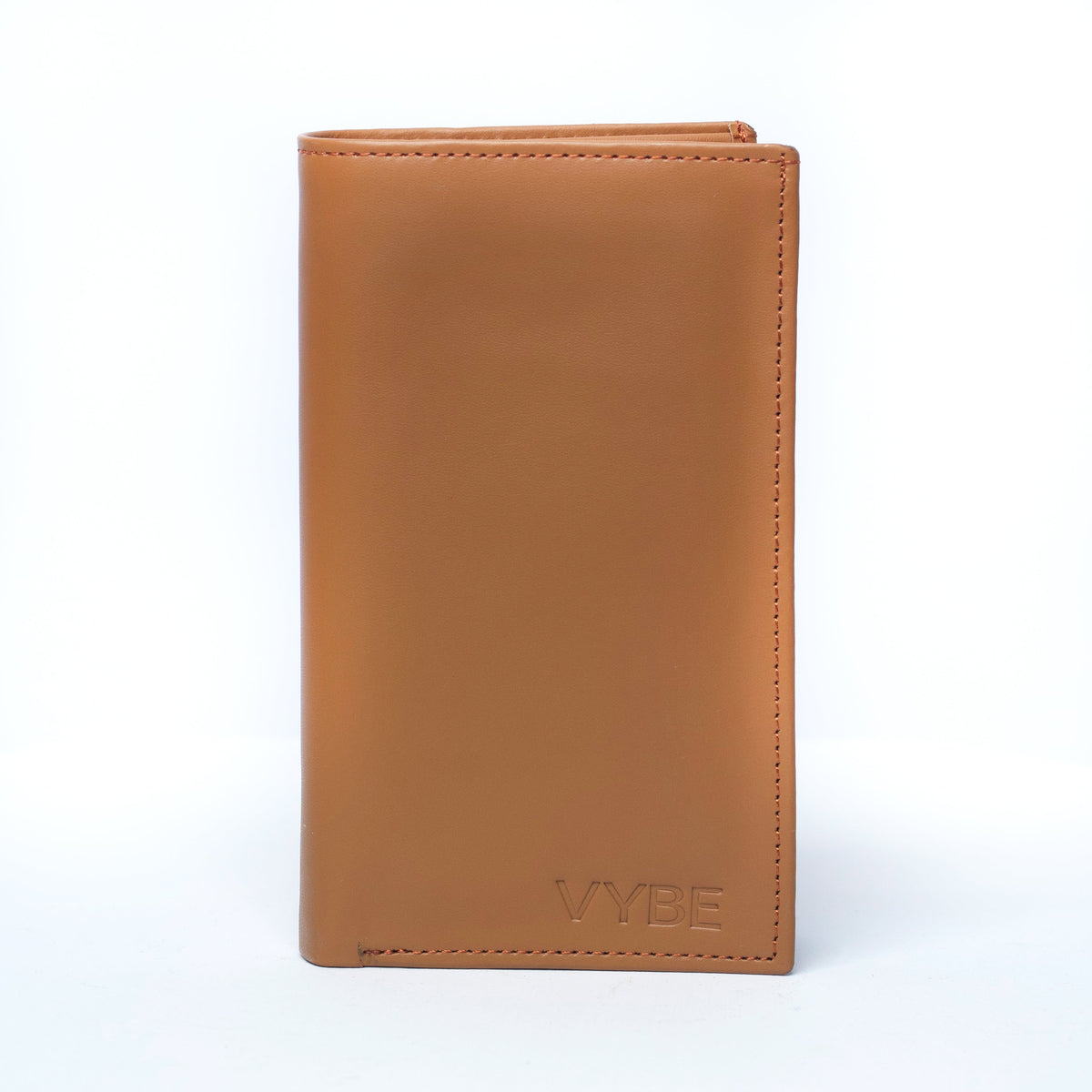 VYBE- Men's Long wallet, camel