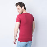 VYBE - Basic T-Shirt- Red