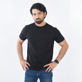 Vybe - Plain T-shirt Black