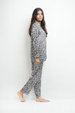 Vybe - PJ SET (Oval Print Black n White)