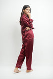 Vybe -Pj Set- Maroon New