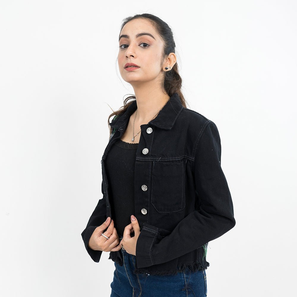 Vybe Basic - Black Denim Jacket
