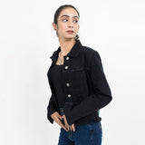 Vybe Basic - Black Denim Jacket