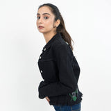 Vybe Basic - Black Denim Jacket