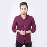 VYBE - Casual Solid Shirts-Marjanda