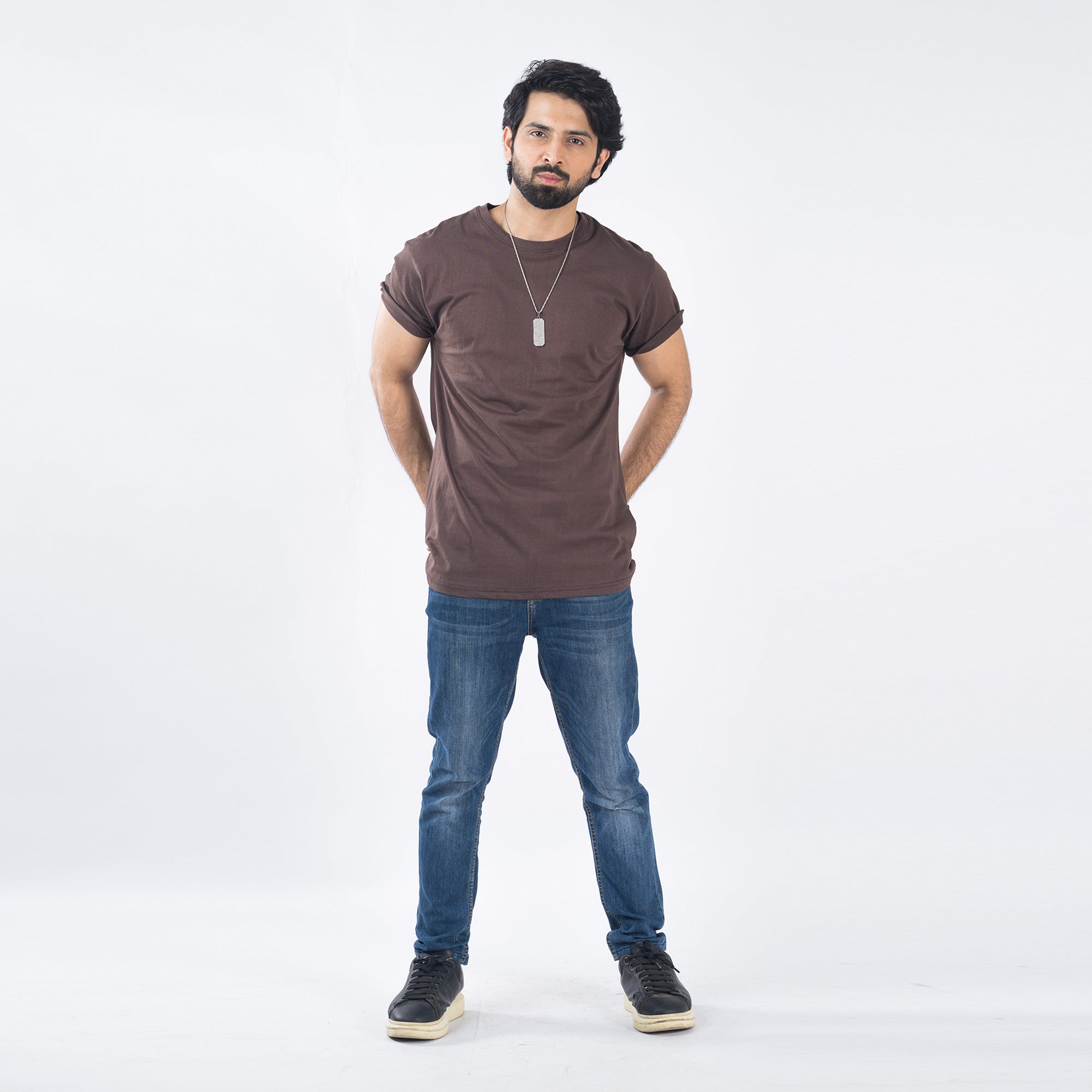VYBE- T-Shirt-Brown