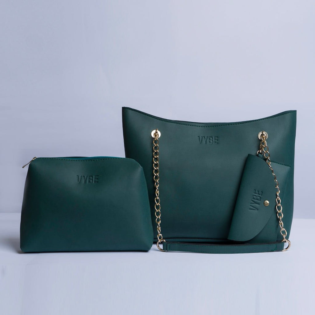VYBE-Blank Space Bag-Green