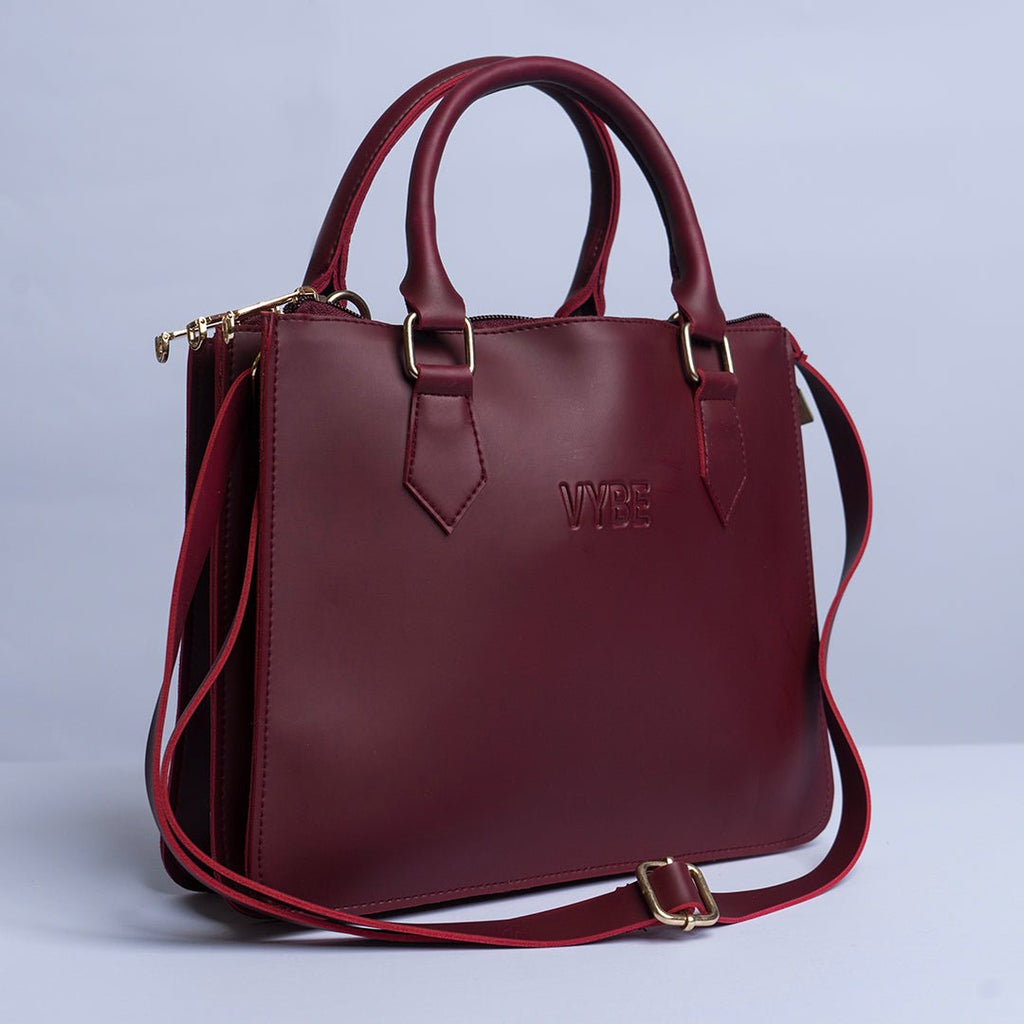 VYBE- BFF Bags-Maroon