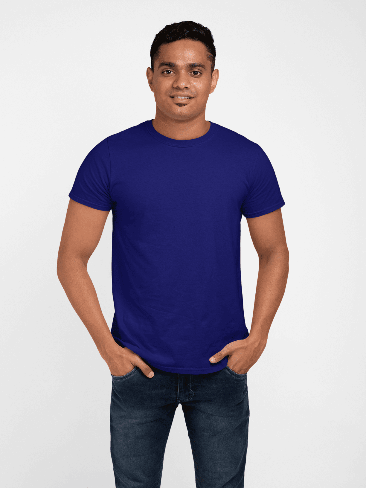 VYBE- Plain T-shirt navy-blue
