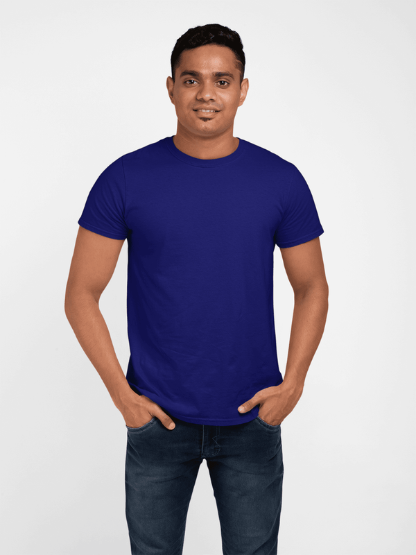VYBE- Plain T-shirt navy-blue