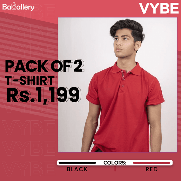 VYBE - Pack Of Two Polo Shirts